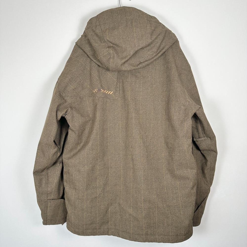 686 ACC Michael Akira West Mens M Snowboard‎ Ski Jacket Brown Heavy The Tiger - Picture 2 of 9
